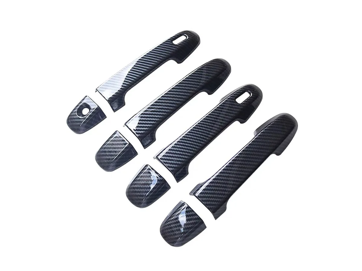 Car Accessories Side Door Handle Cover Trim For Subaru Crosstrek Abs Auto Parts Exterior Protector Stickers 4pcs/Set 2024