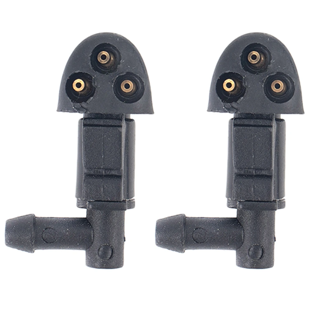 2Pcs Windshield Hood Nozzle 3 Hole Car Windshield Washer Wiper Water Spray Nozzle for Chevrolet Cruze 2009-2014 94556605