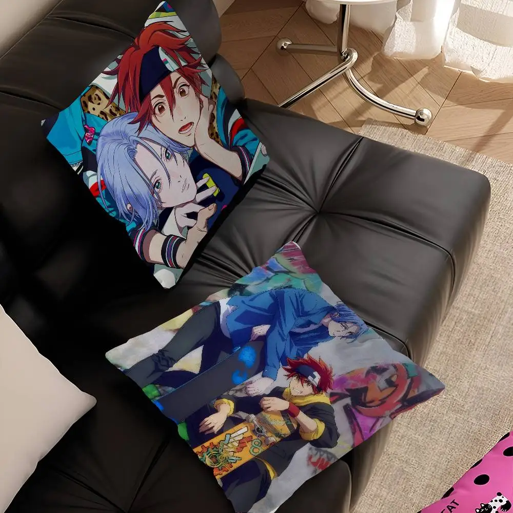 Anime SK8 The Infinity Maple Design Cushion Cover Happy Autumn Harvest decor Holiday Decorati Pillow Cover