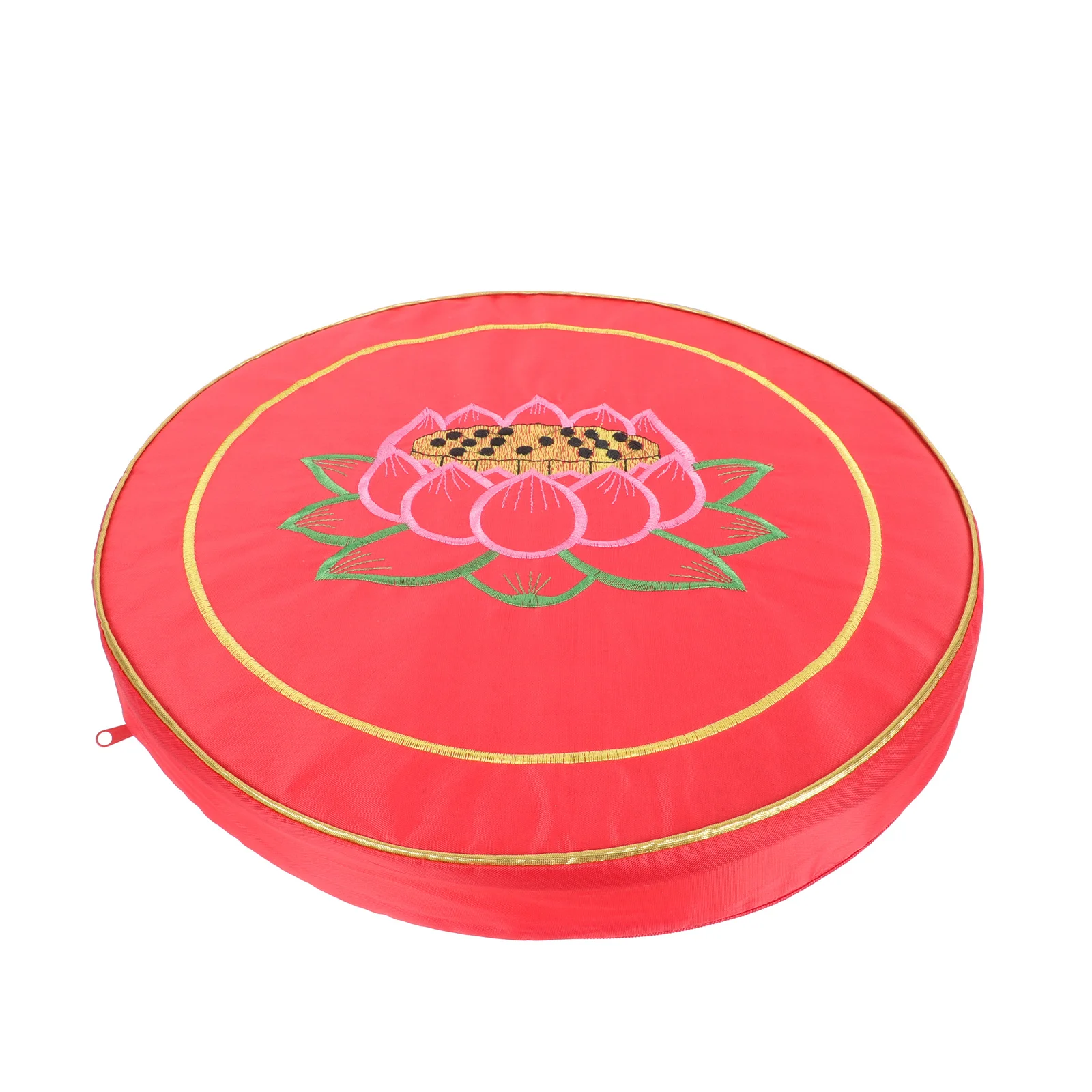 

1Pcs Meditation Cushion Round Seat Cushion for Buddhist Prayer Yoga Floor Sitting Lotus Printing Comfortable Home Office Decor