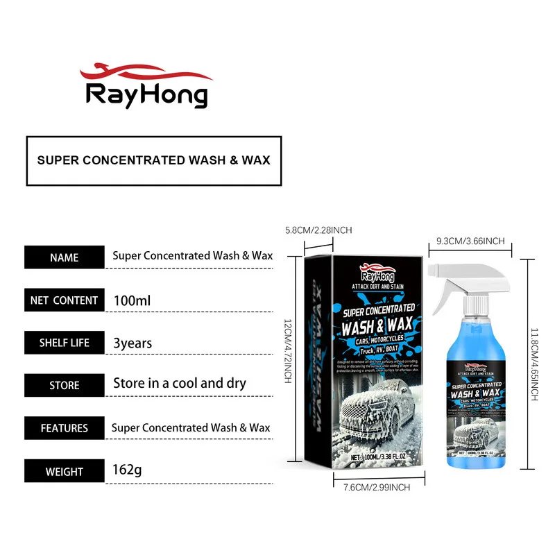 رغوة غسيل السيارات السائل الغني رغوة البقع النظيفة طلاء السيارات الرعاية مكافحة الحشف تنظيف الحل لصيانة السيارات الخارجية