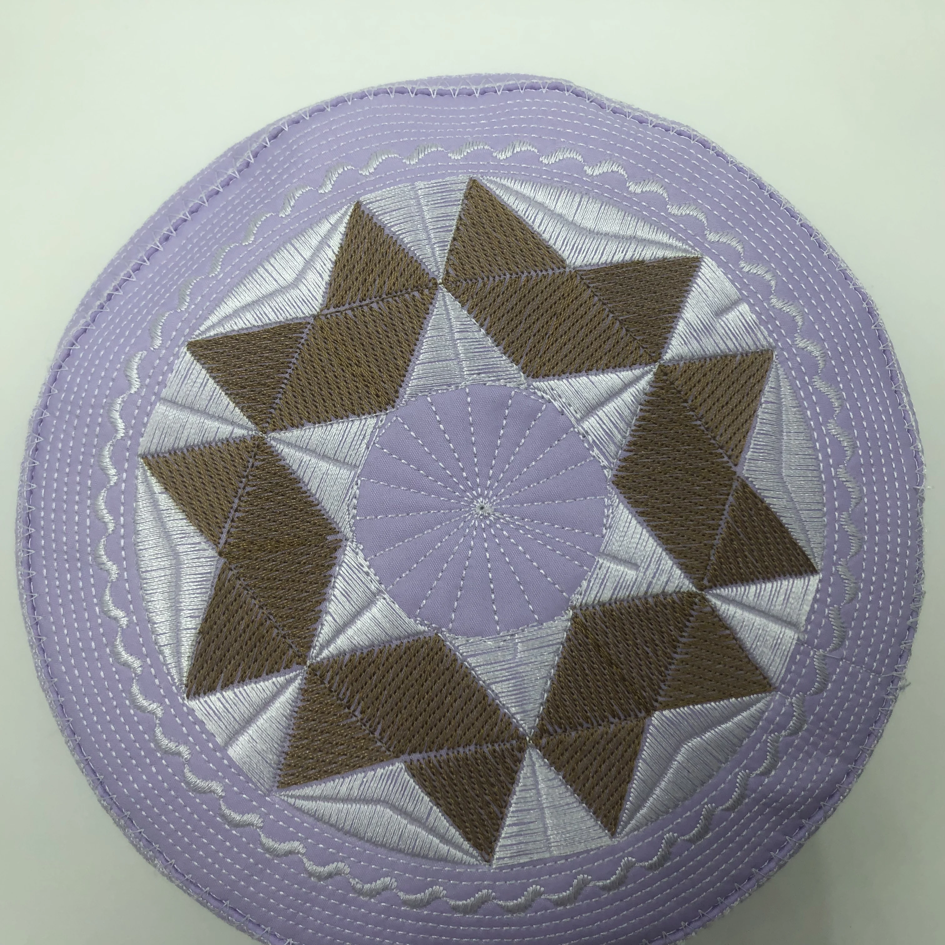 Topi Muslim untuk pria, ikat kepala Yahudi Arab Saudi Kippah Hijab Kufi Islami, 03432