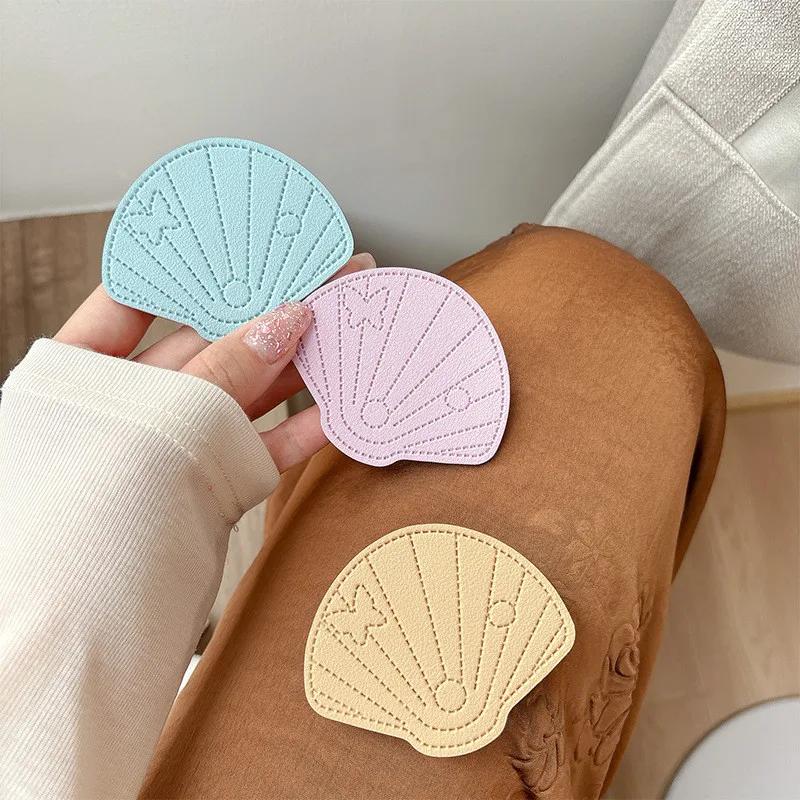 

Multicolour Fan Leather Mobile Phone Holder Stand Foldable Grip Tok Socket Ring Bracket Accessories For Iphone 16 All Phone