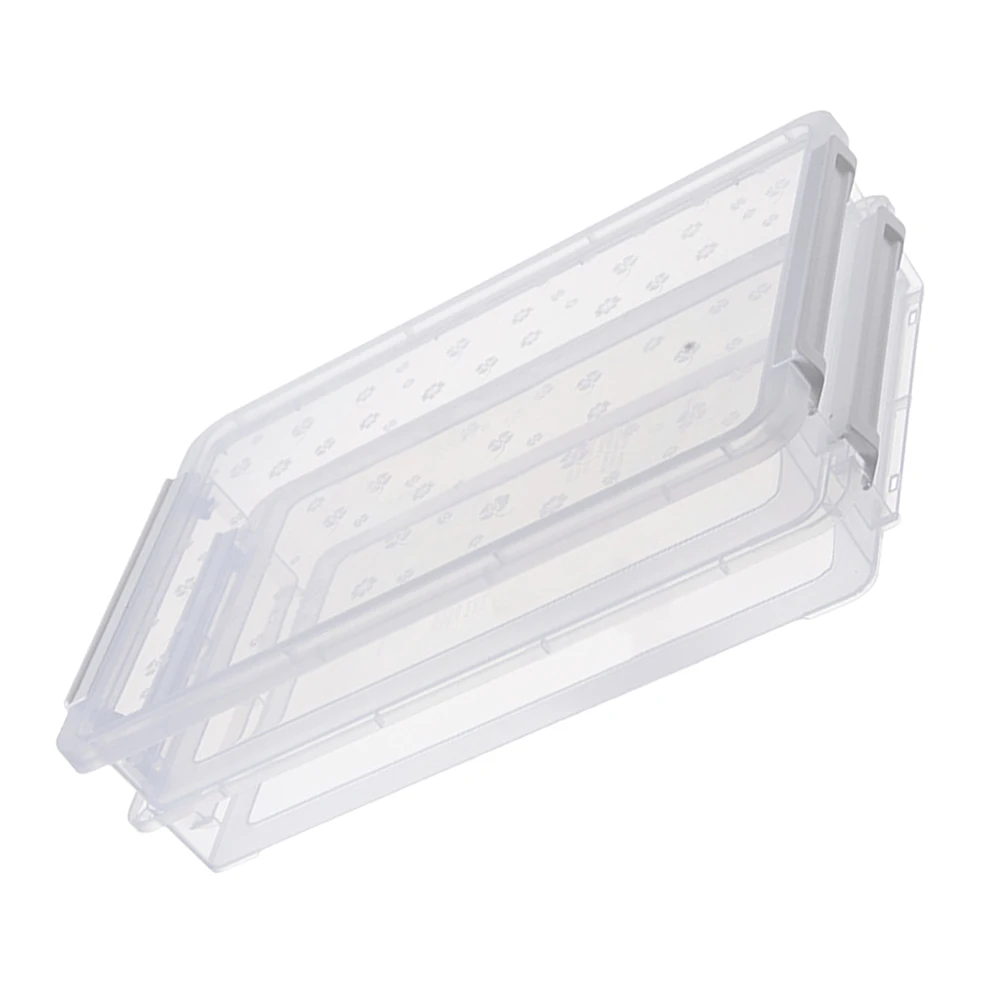 صندوق تخزين شفاف، حامل ملفات متعدد الطبقات، منظم مستندات مقاوم للماء لورق الدراسة المنزلي والمكتب #6