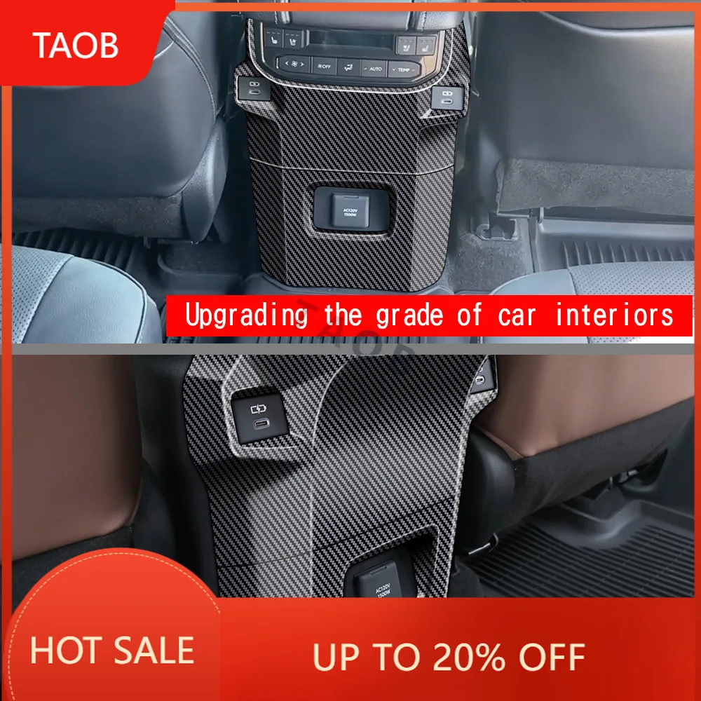 new-high-quality-rear-air-outlet-anti-kick-pad-abs-armrest-back-anti-dirty-protective-cover-for-toyota-grand-highlander-2024-202