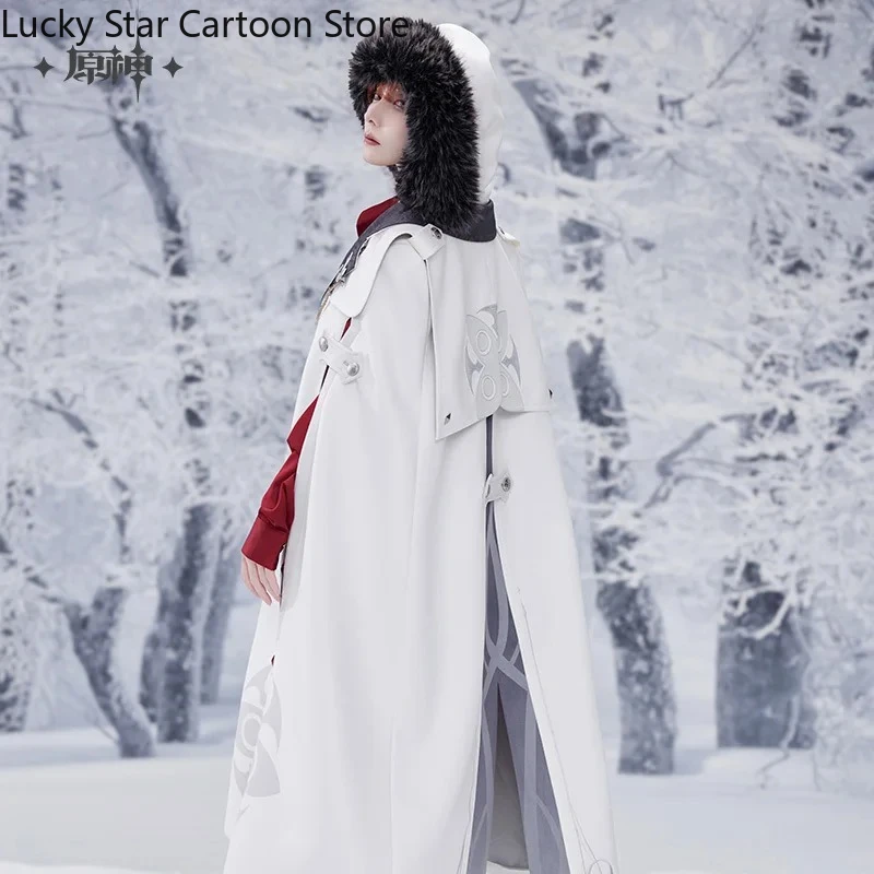 

Presale Official Genshin Impact Arlecchino Wanderer Impression Series Long Coat Windcheater Cloak Cosplay Halloween Clothing