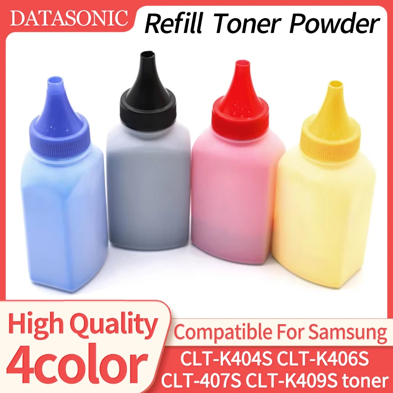 CLT-K406S CLT-K407S CLT-K404S K409S Refill Toner Powder for Samsung CLP-360 CLP-362 CLP-364 CLP-365 SL-C410W SL-C460W CLX-3300