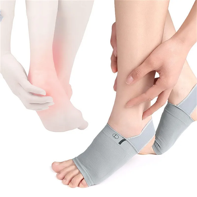 Flat Foot Correct High Arch Cushion Sleeves Plantar Fasciitis Pain Relief Orthopedic insoles