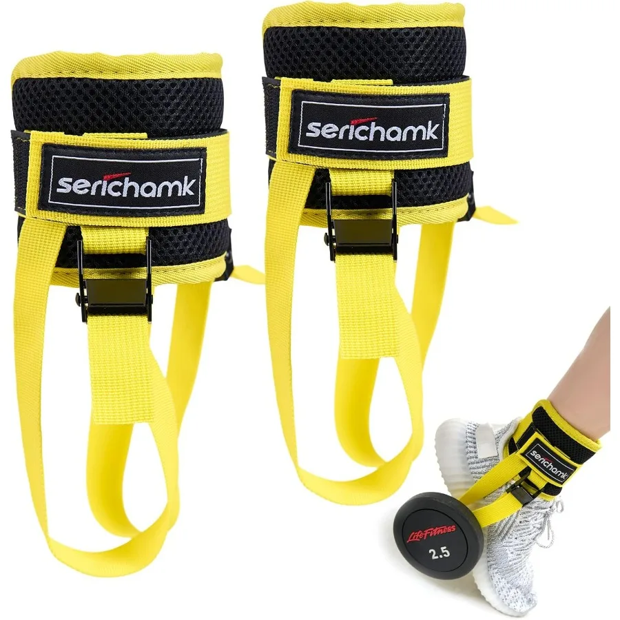 مرفق دمبل للقدمين قابل للتعديل لرفع الأثقال وتمارين الساق: مثالي لوصلات الساق وتدريبات Tibialis وعمر الساق