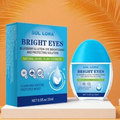 

Eye Drops Relieve Eye Fatigue Dry Eyes Moisturizing Soothing Eye Care Liquid for Daily Eye Comfort