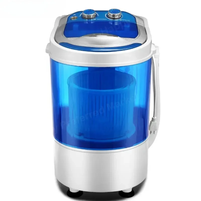 High Quality Single Tub Mini Washing Machine 3KG Portable Semi-automatic Laundry Machine with Basket