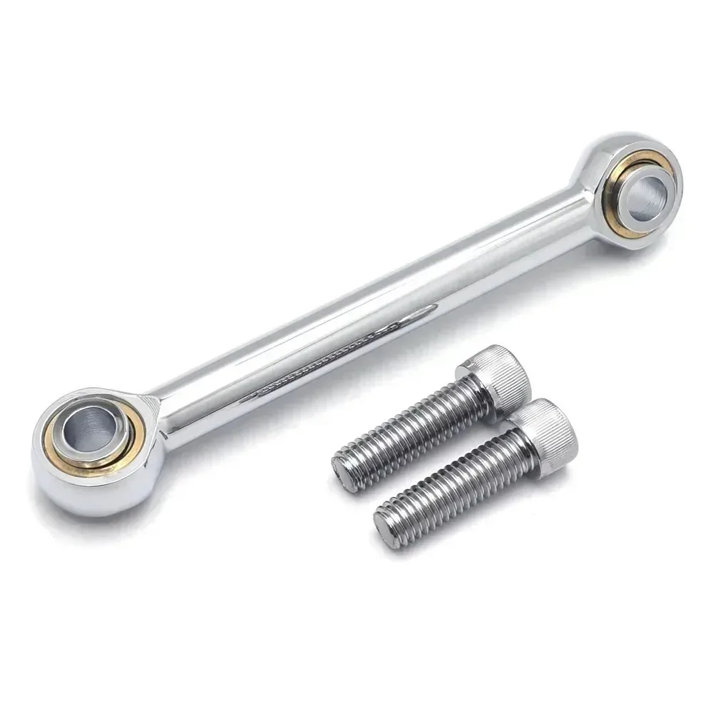 Tautan Penstabil Dudukan Mesin Depan untuk Harley Davidson 2009-kemudian Touring Trike FLHR FLHT Chrome Aftermarket