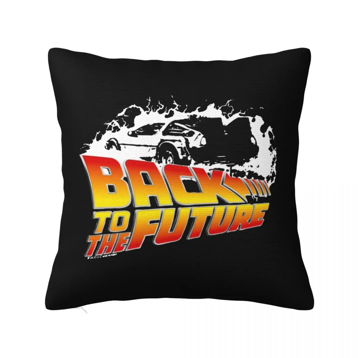 Retro Back To The Future Pillowcase Polyester Cushion Cover Decorations Throw Pillow Case Cover Bed Wholesale 45X45cm