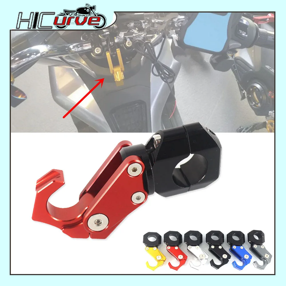 

For HONDA X ADV 750 NC750X REBEL 500 300 CB650F CB1000R CB300R CB150R Motorcycle 22MM Handlebar Convenience Hook