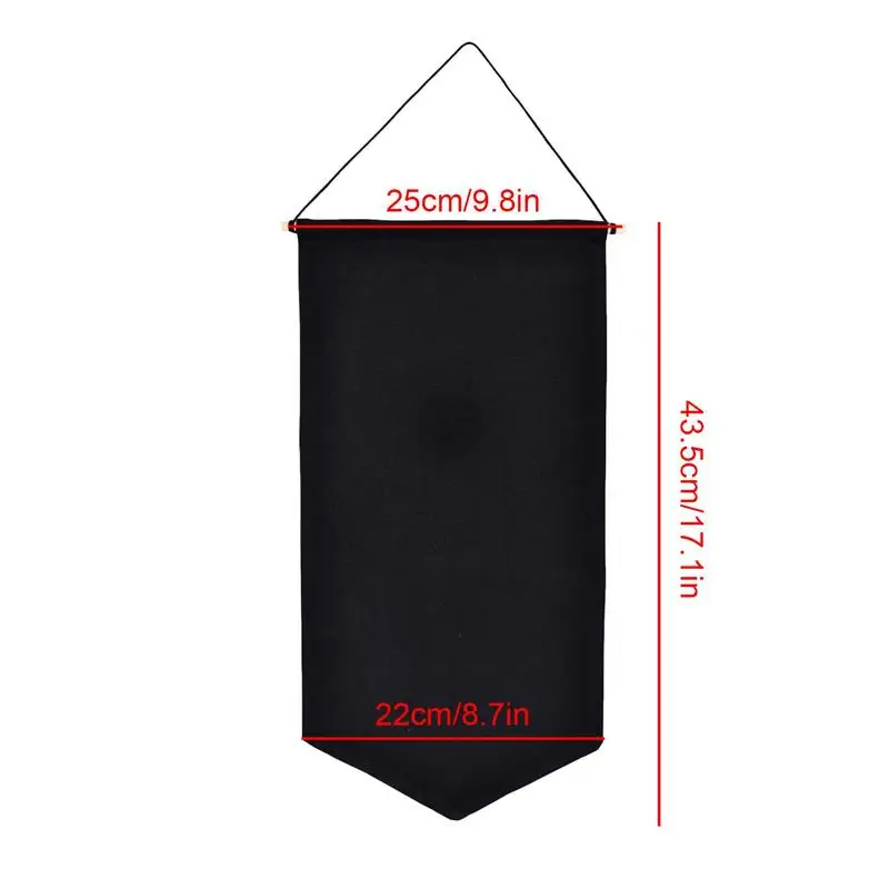 Enamel Pin Display Banner Durable Fabric Badge Storage Holder High Quality Wall Display Pennant Badges Hanging Display