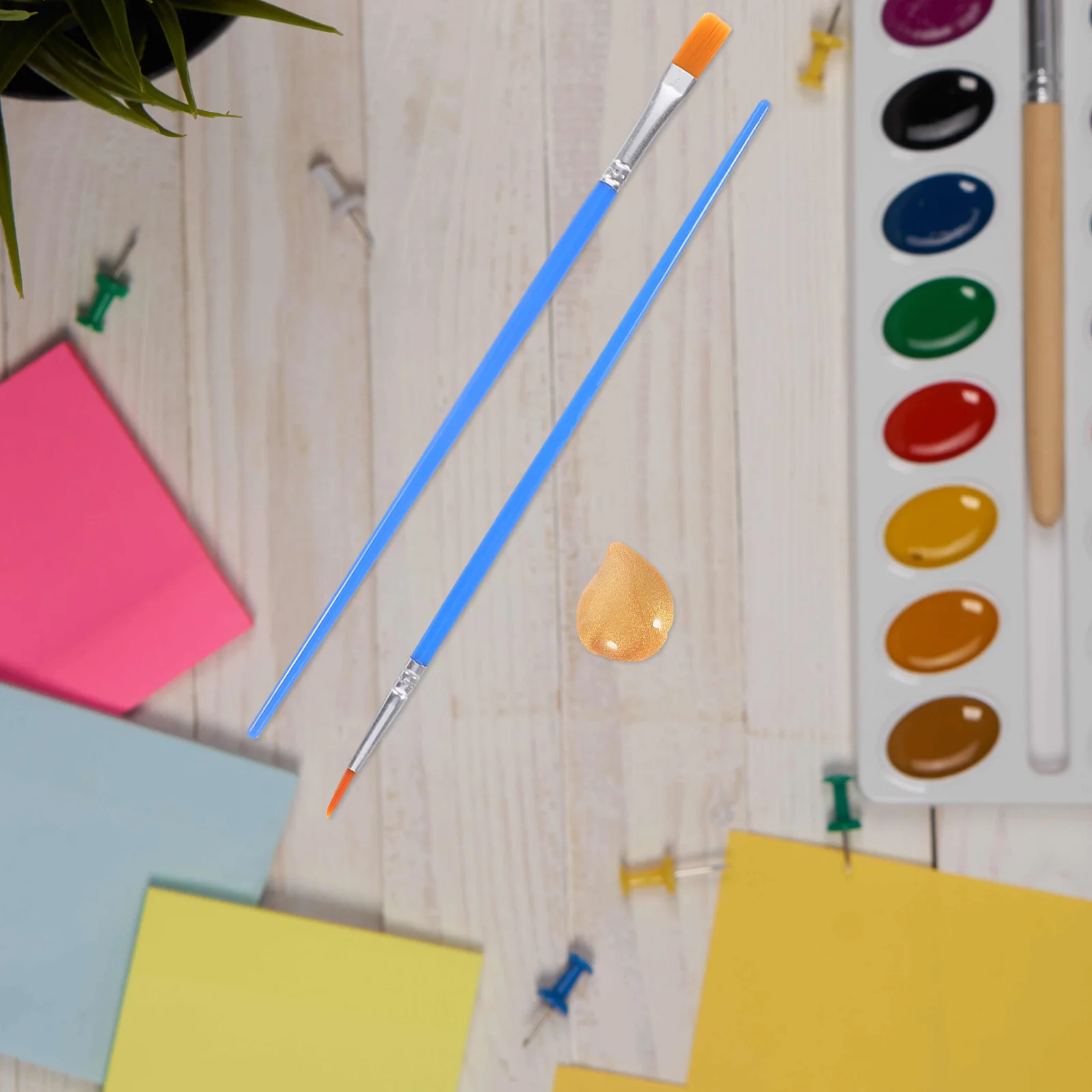 مجموعة واحدة من أصباغ الرسم اليدوي الذهبية المعدنية المصنوعة يدويًا من أجل لوازم فنية معدنية من السيراميك والنسيج الورقي