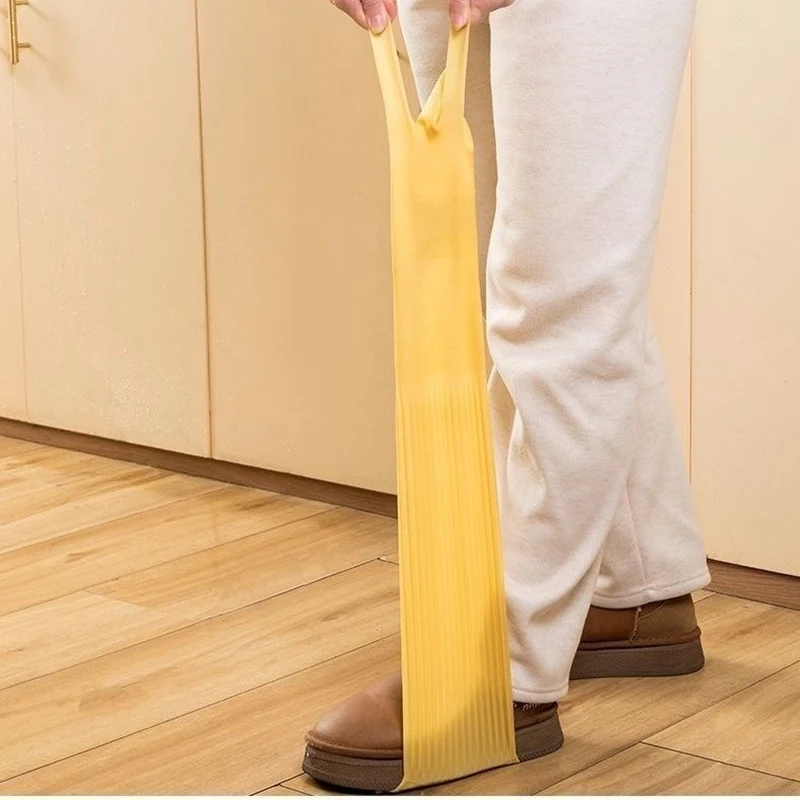 Rubber Latex Household Cleaning Gloves Reuseable Kitchen Cooking Dishwashing Gloves with Long Cuff Waterpoof Non-Slip