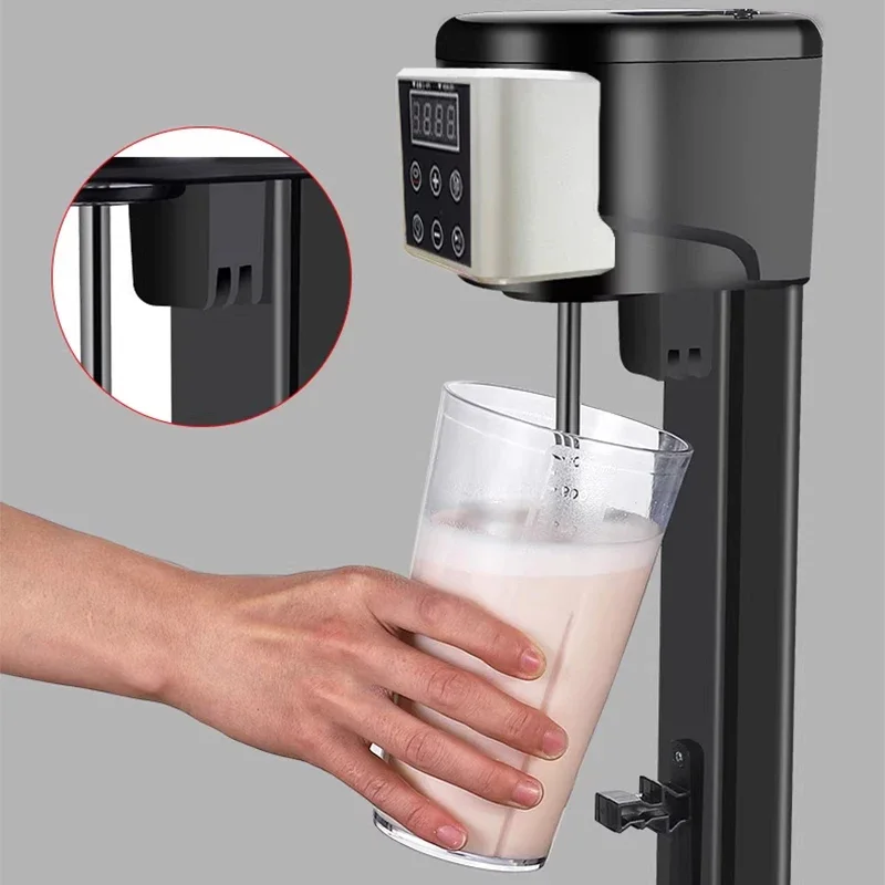 Milkshake Machine For Commercial Tea Shops Timer Equipped Fully Automatic Electric High Power Milk Tea Juice Blender