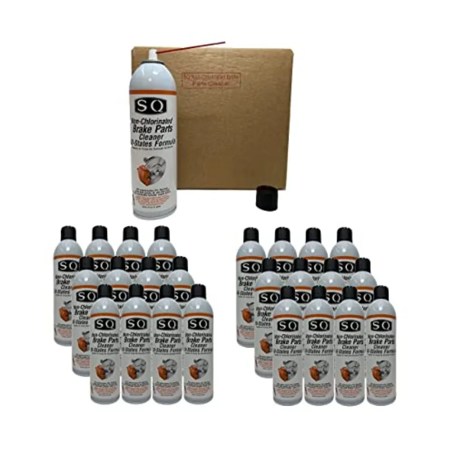 NonChlorinated Brake Parts Cleaner 50 State Compliant for Automotive Maintenance 14.5 oz per Can Pack of 36 Safe for Sensitive