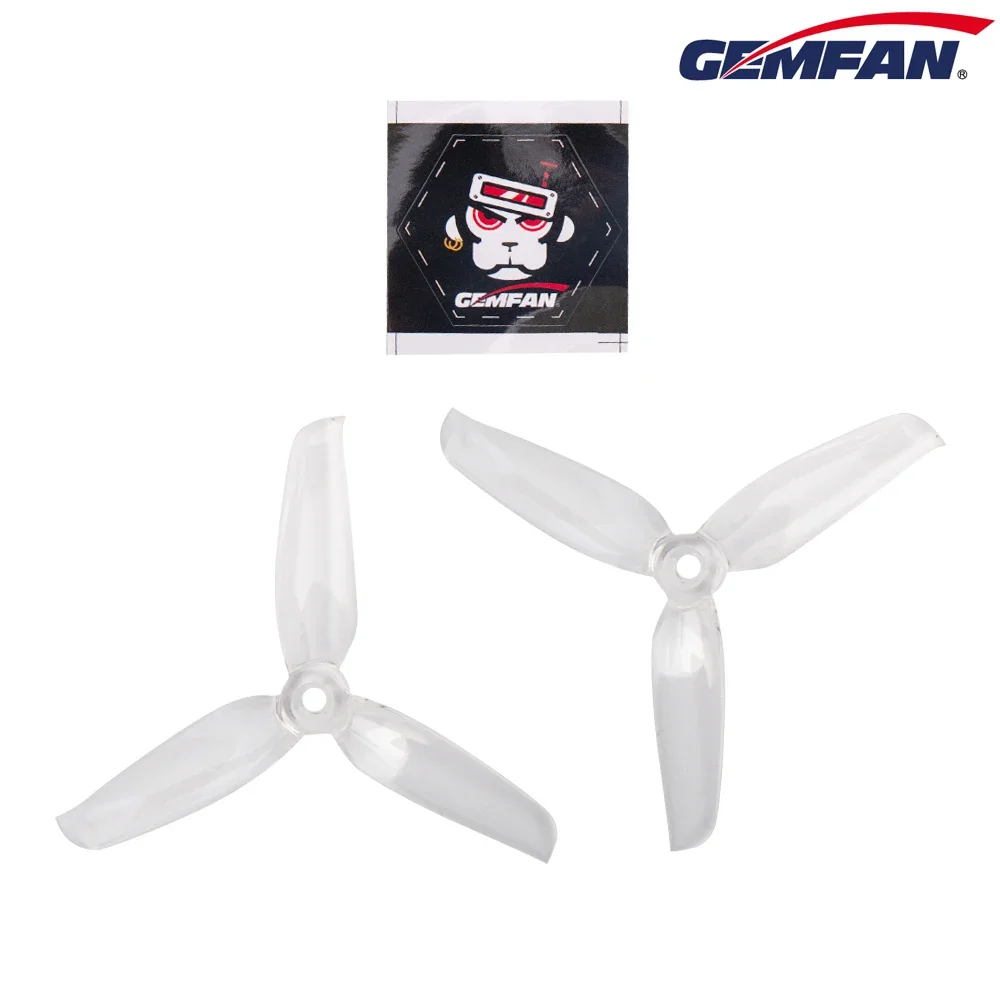2 Paar Gemfan WinDancer 4032 Propeller – 4 x 3,2 3-Blatt-PC (5 mm, CW und CCW), 1406–2205 Motoren für RC FPV Freestyle/Racing – Detail 4