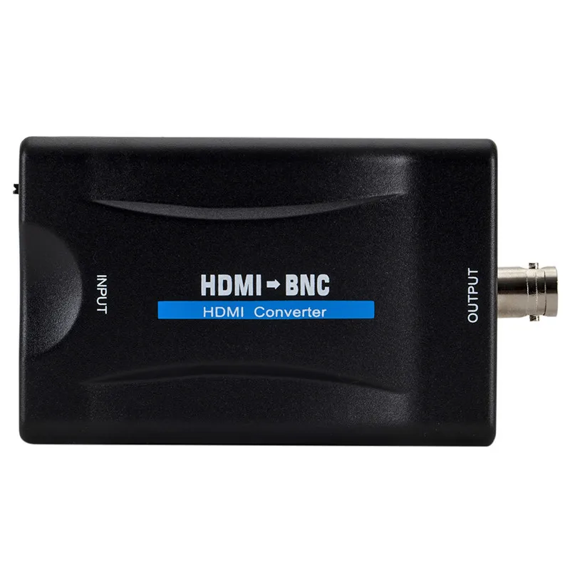 HDMI To BNC Video Audio Converter Adapter Compatible PAL/NTSC with USB Power Cord