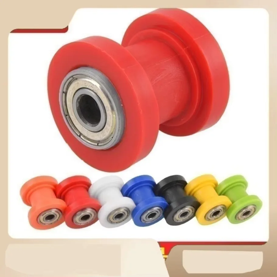 8/10mm drive chain roller pulley tensioner Wheel guide Endurance motorcycle Motocross Off-road vehicle ATV CRF CR XR 1PC