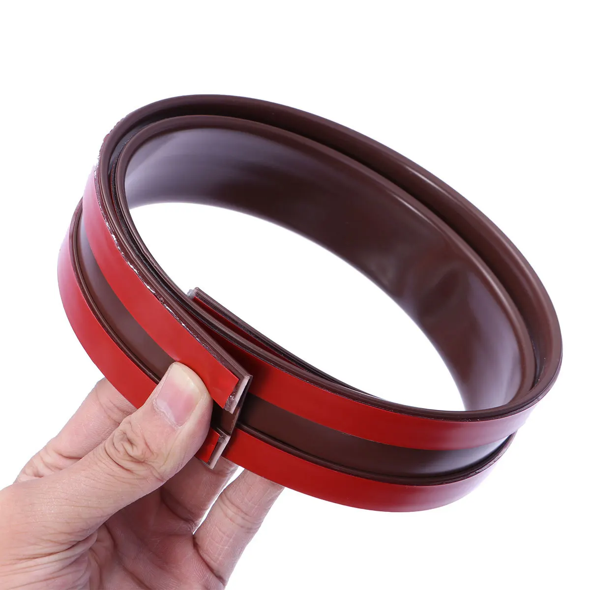 

Under Door Sweep Brown Lq81 Resilient Silicone Door Bottom Seal Strip Draft Stopper Weather Stripping Block Draft Save Energy