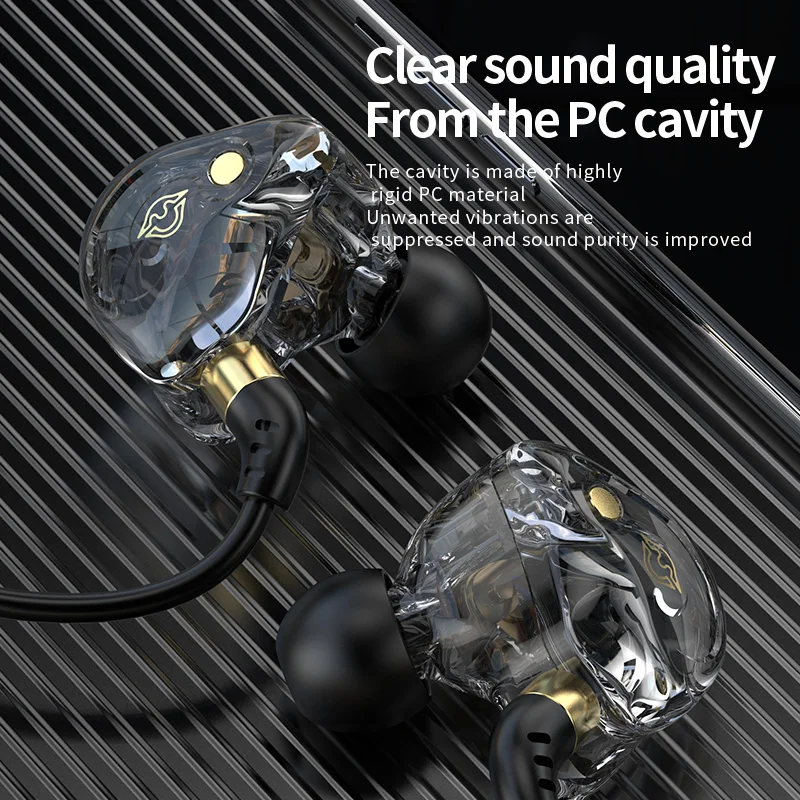 QKZ HiFi 3.5 مللي متر سماعات سلكية مع هيئة التصنيع العسكري إلغاء الضوضاء سماعات ديناميكية في الأذن سماعات باس سماعة للرياضة اللياقة البدنية الموسيقى