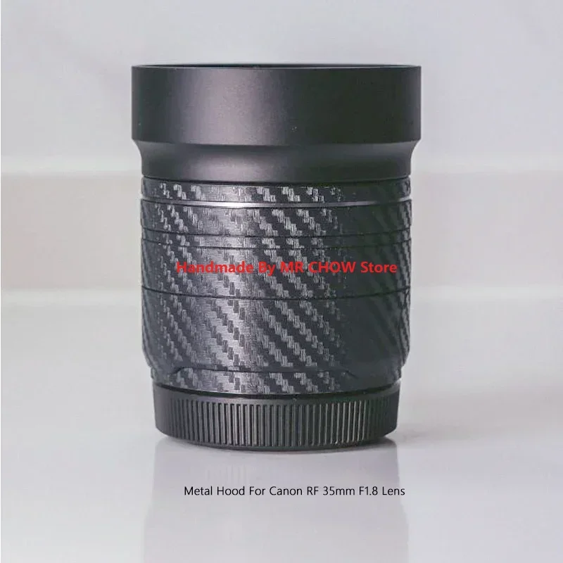 

Metal Lens Hood for Canon RF 35mm F1.8 MACRO IS STM Lens for Canon EOS R RP Ra R5 R6 R7 R10 R3 C70 Come With Hood Cap