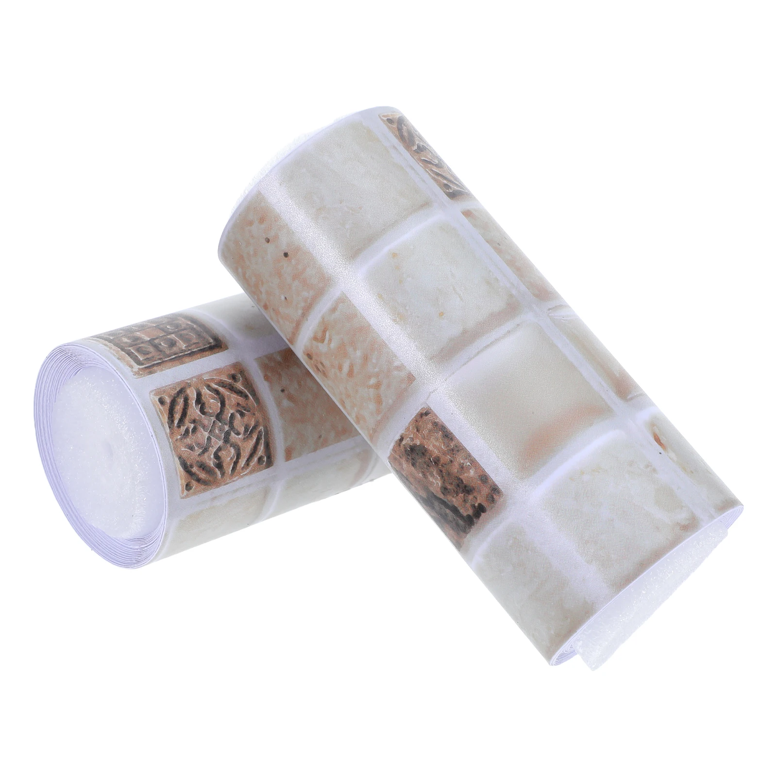 2 Rolls Self-Adhesive Checked Border Wall Sticker For Bulletin Board Classroom Office Display Chalkboard Trim Pvc Peel Stick