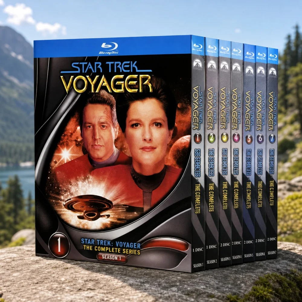 Blu-ray Ultra HD Star Trek Voyager Complete Seasons 1-7 Box Set