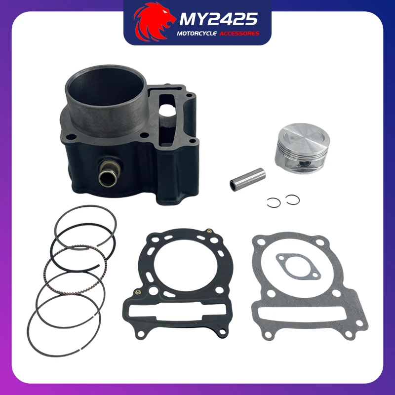 Cylinder kit For Kymco Xciting 250 People 250 Grand Dink 250 Bet&Win 250 EGO 250 Maxxer 250 & ATV MXU 250 4T,P/N:12100-KHE7-900