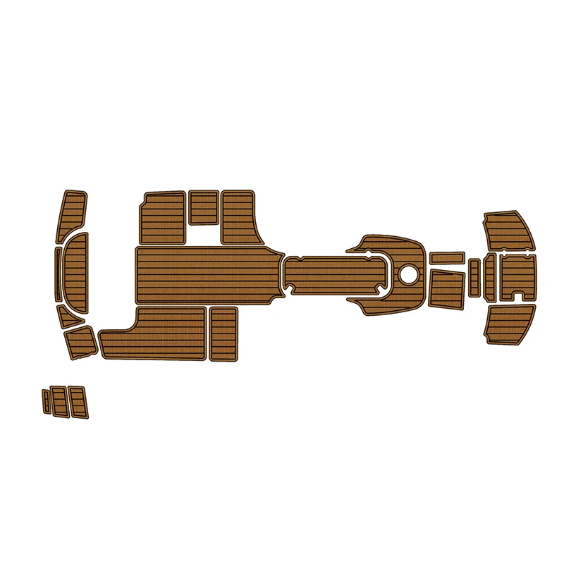 

Custom Eva Foam Pad Jet ski Marine Traction Mats For 2001 Caravelle Deck 21 Swim Platform Cockpit Boat Accessories