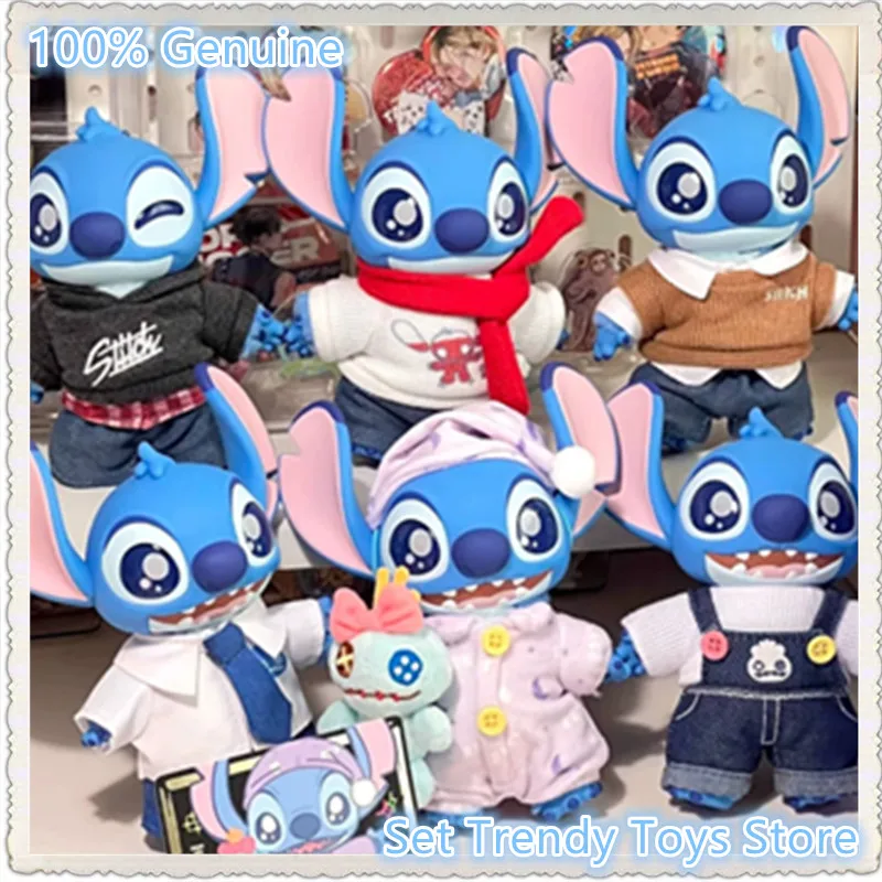 

New TOPTOY Stitch Costume Show Show Series Plush Vinyl Blind Box Doll Stuffed Toys Bag Pendants Mysterious Box Trendy Toy Gifts