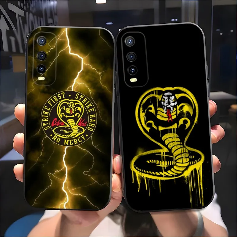 Cobra Kai Phone Case For VIVO T1 Y21 Y33S Y31 Y76S Y74S Y73 X80 NEO5 IQOO Z6 9 NEO05S S12PRO Y26S Y24S V23 PRO Cover