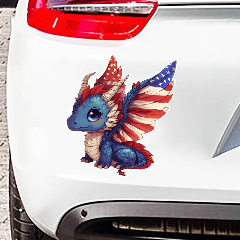 Funny Dragons Animal Car Sticker Animal Styling Stickers Decoration Car Body Creative Decals Decor Accessories