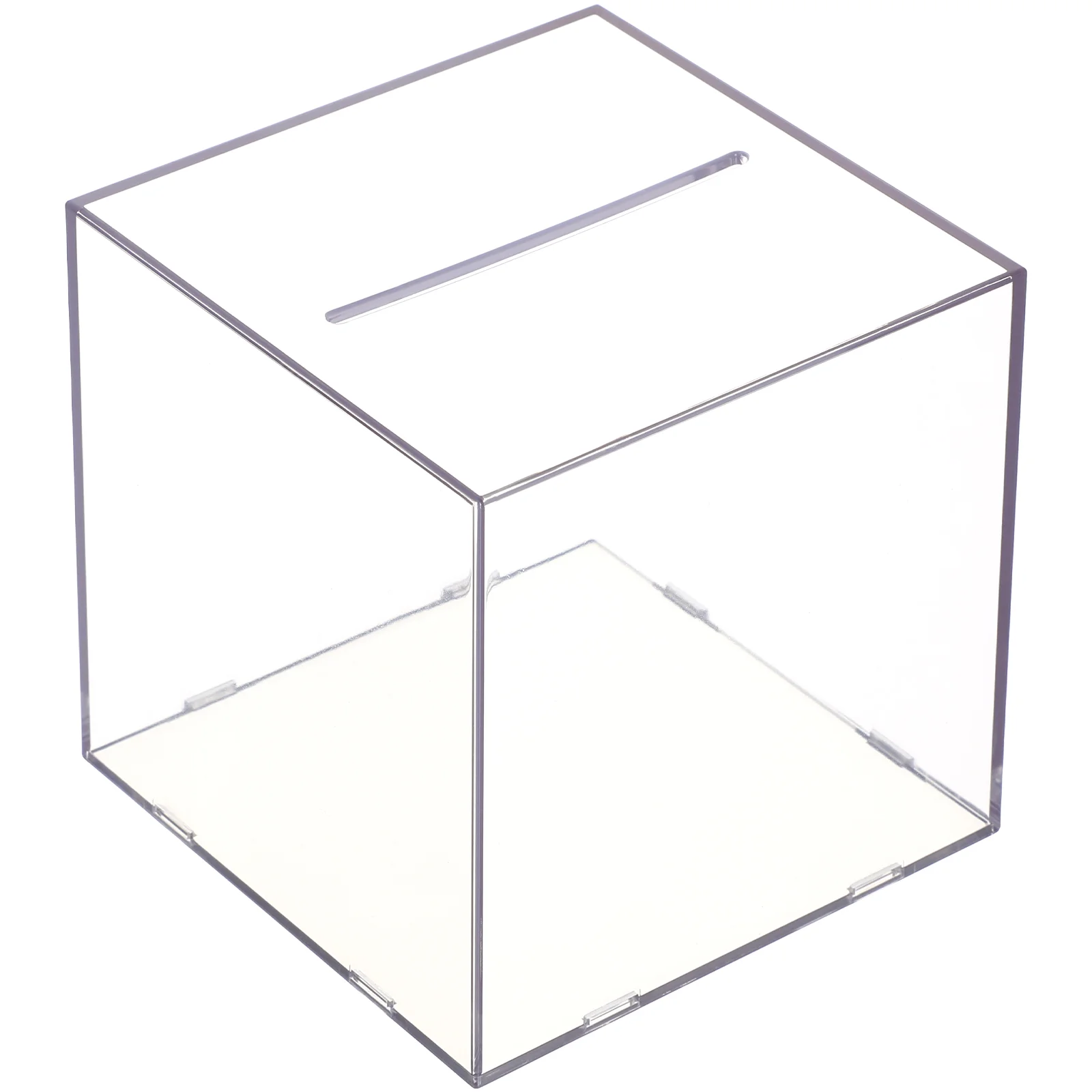 Container Transparent Piggy Bank Baby Home Decor Tins Acrylic Daily Use Saving Desktop