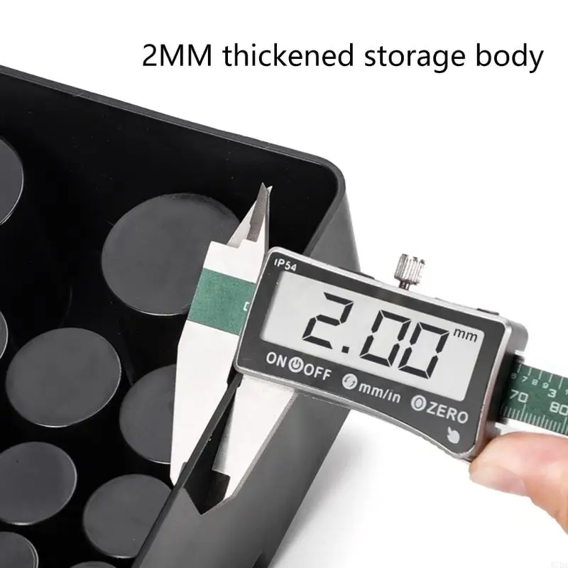 M7DA Tool Storage Box with 85 Holes for Quick Access to Drill Bit and Milling Cutter