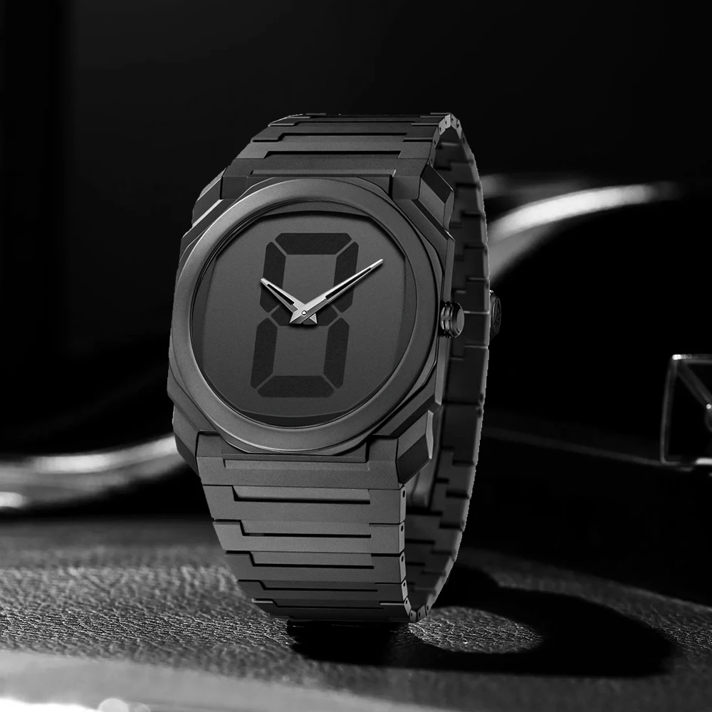 New Trend Ultra-thin Plastic Watch Men's Business Watch Waterproof High-quality Brand Watch Men's Large Dial Quartz Watch