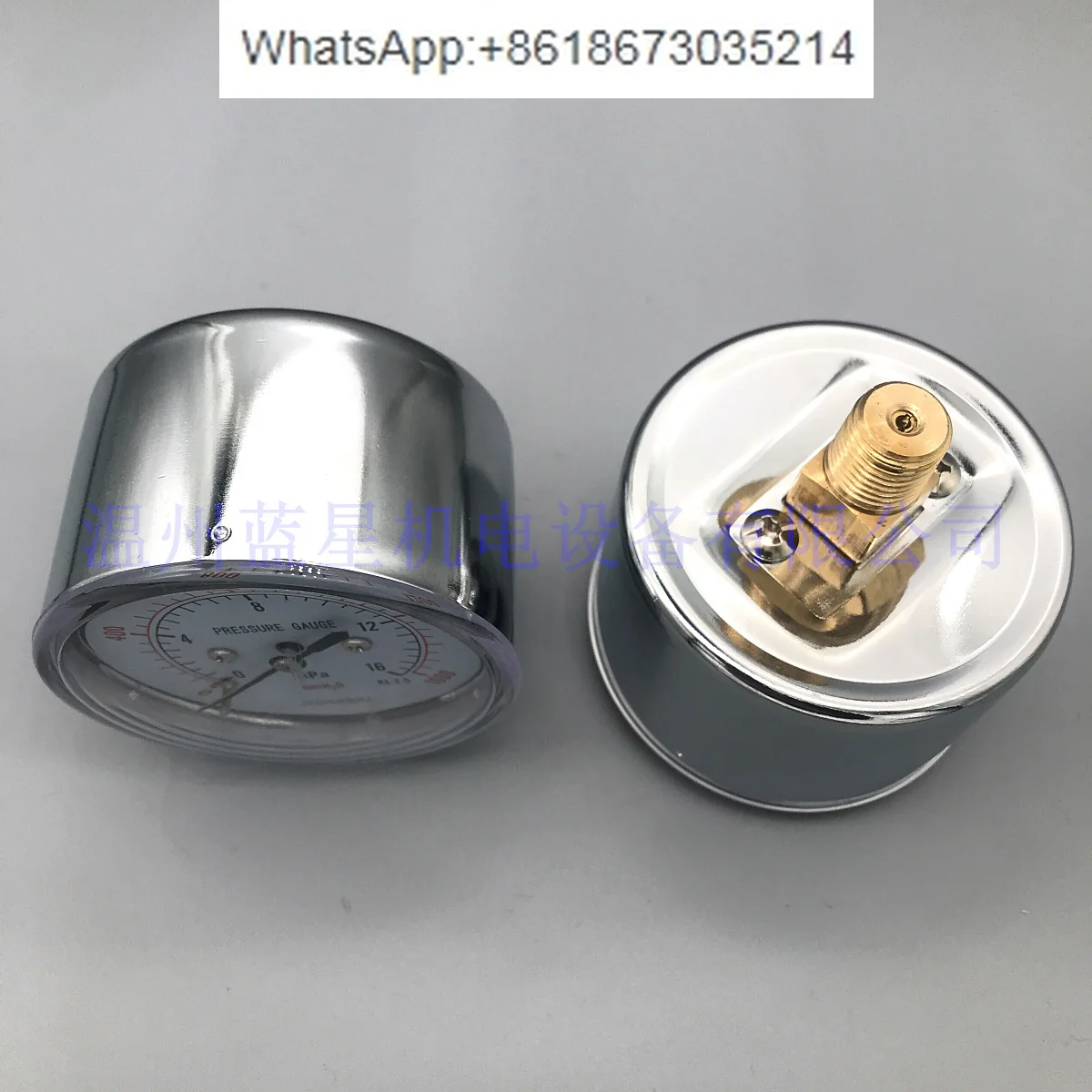 5KPA 10kpa axial membrane box gauge low pressure micro pressure gauge 25KPA 40kpa 60kpa axial outer 1/4