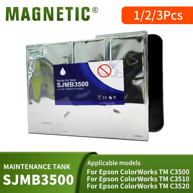 SJMB3500 Maintenance Box C33S020580 Waste Ink Tank For Epson ColorWorks TM-C3500 TM-C3510 TM-C3520 TM C3500 C3510 C3520 Printer