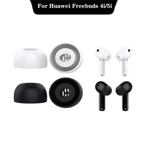 Imagen 2 del producto Para Huawei Freebuds 4i 5i 6 uds almohadillas para auriculares fundas de silicona almohadillas de goma tapas cojín almohadillas accesorios para auriculares