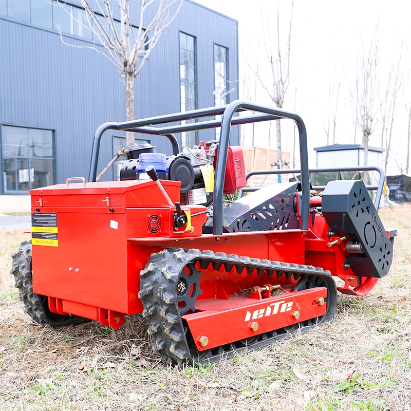 

Customized LEITE Remote Control Mulcher & Flail Lawn Mower Combo Crawler Design for Steep Slopes & Dense Vegetation