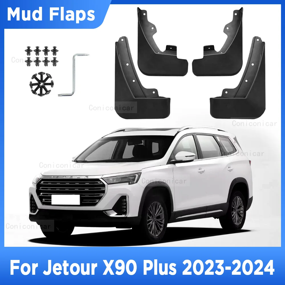 

4 шт., брызговики для Jetour X90 PLUS 2023 2024