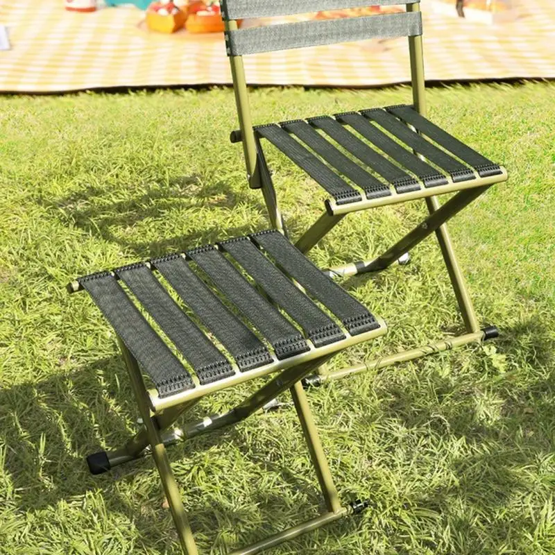 Folding Chairs For Outside Portable Foldable Stool Lightweight Fishing Seat Patio Stool Folding Outdoor Patio Furniture Camping