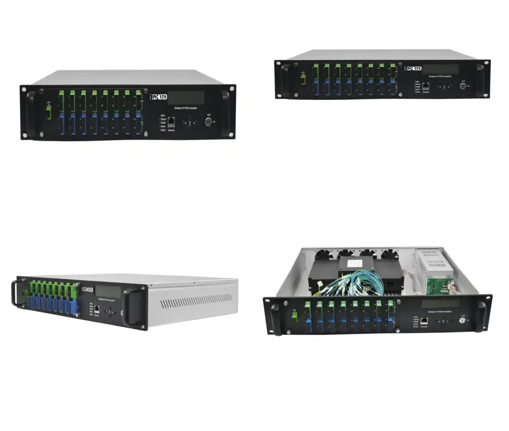 

Gpon Epon Edfa 22 dbm Wdm 16 port 2U Edfa 23 24 Dbm CATV 1550nm Pon Edfa Amplifier with Wdm 48v 16 puert Pon Amplifier