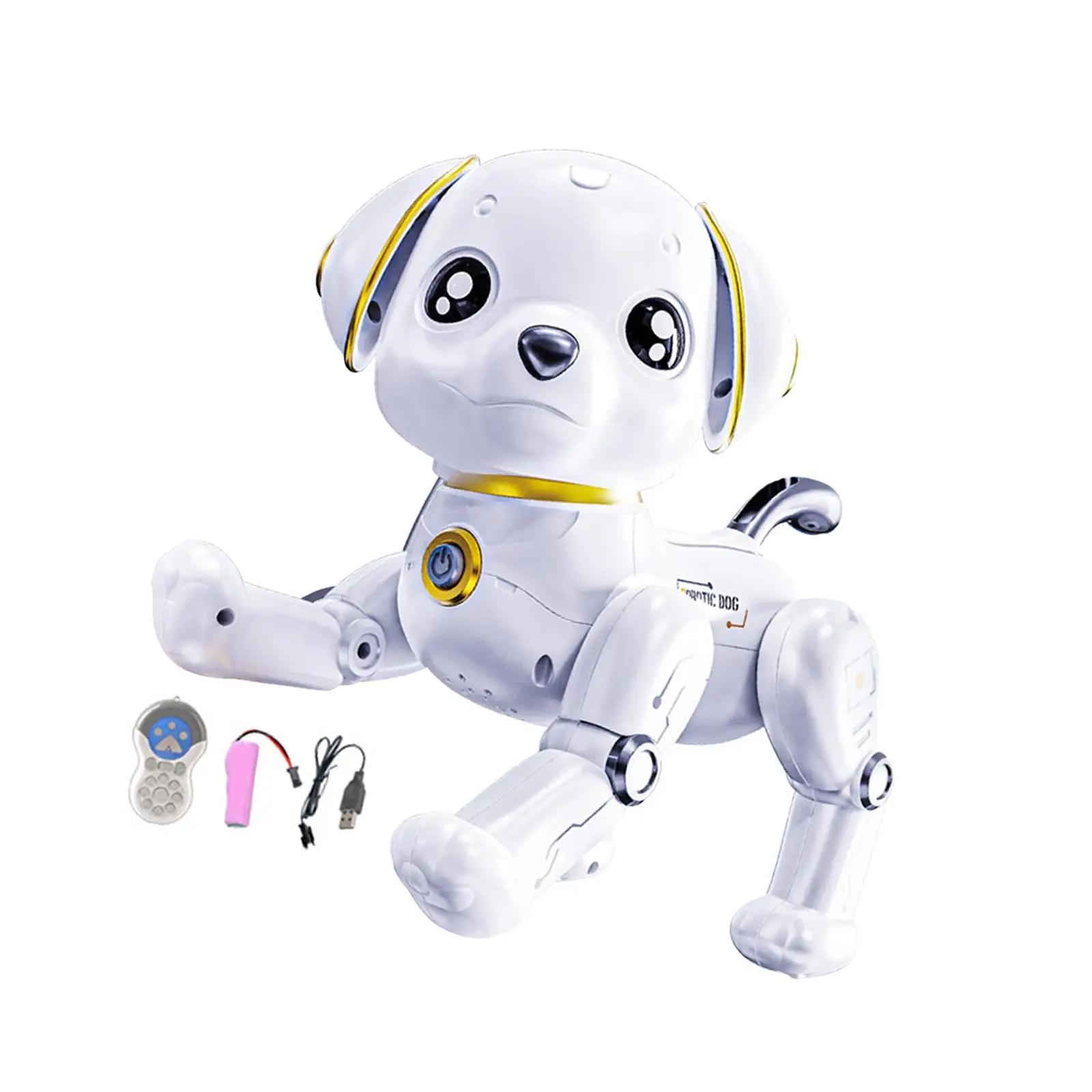 Remote Control Robot Dog Toy Electronic Pet for Children Age 5 6 7 8 9 10