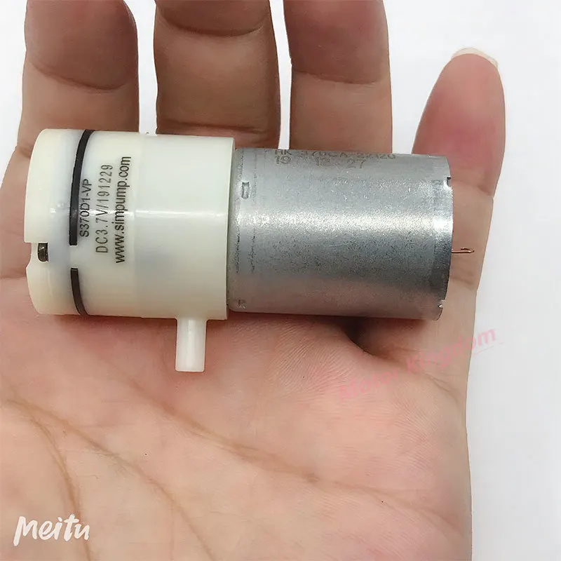 Micro 370 Vacuum Air Self-Priming Breast Pump DC 3.7V Mini Negative Pressure Pump Beauty instrument air pump