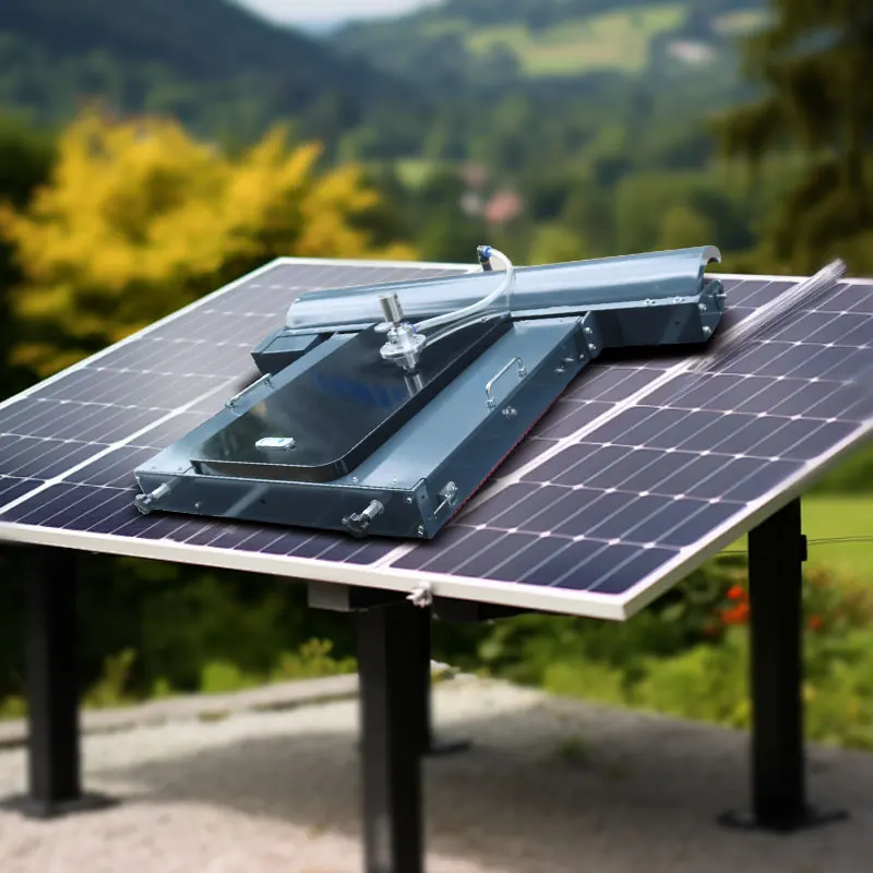 

Direct Sales Solar Panel Cleaning Machine Fully Automatic Remote Control Photovoltaic Panel Cleaning Robot