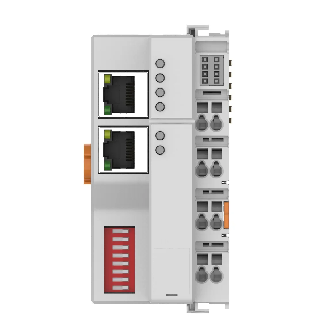 High Performance LC1105 Ethernet IP IO Coupler Remote Distributed I/O Module Digital Input/Output Analog Input